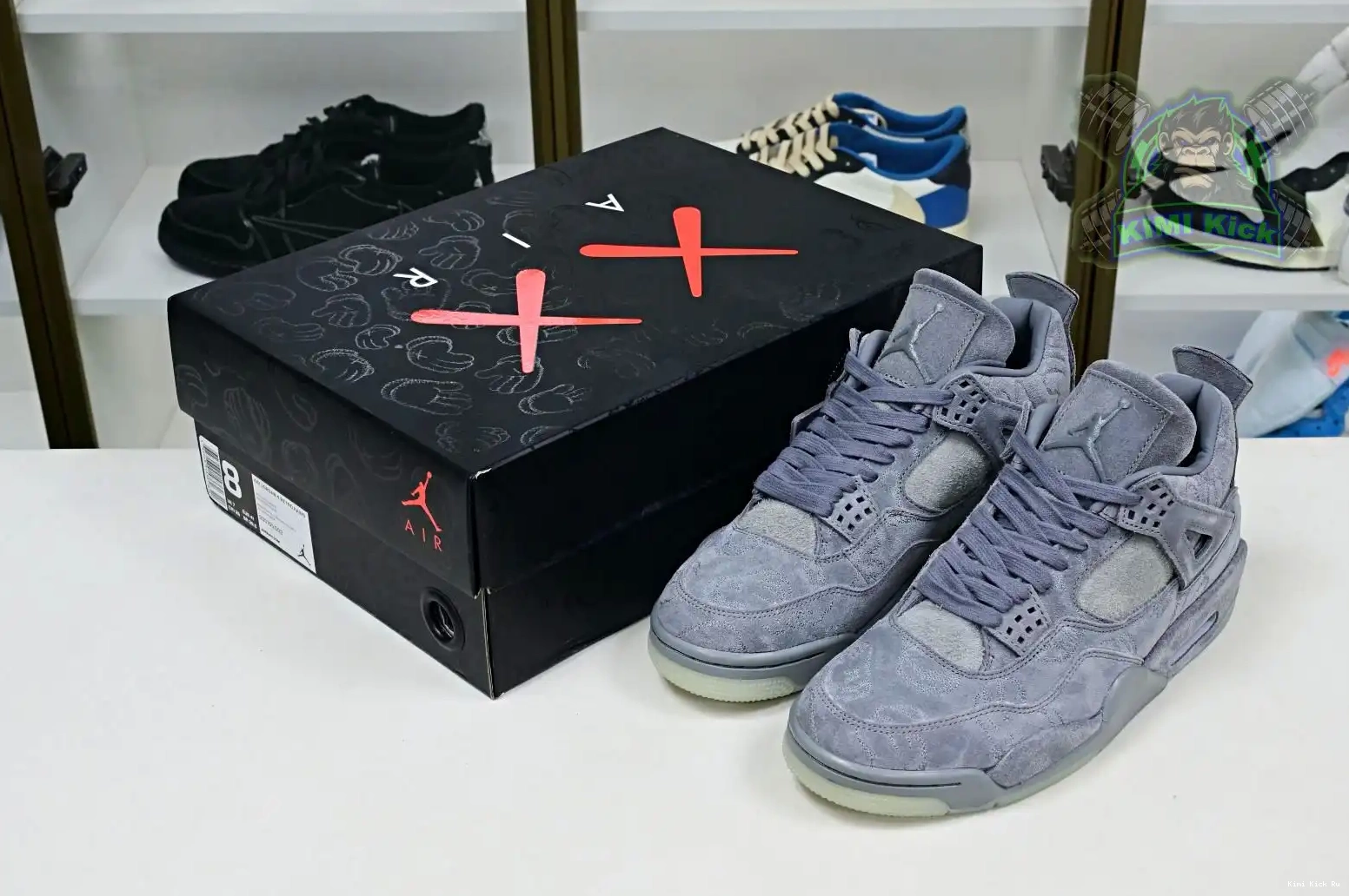Kimikick Jordan 4 retro kaws Air Jordan 0711